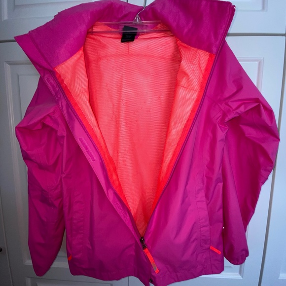 The North Face Girls Hooded Rain Jacket Sz XL(18) - Picture 4 of 5